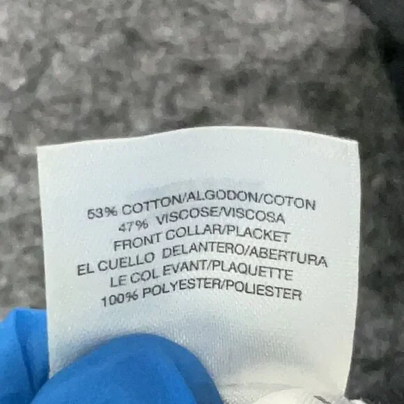 Kasper Lightweight Black Open Front Cardigan Size Large - Picture 6 of 6